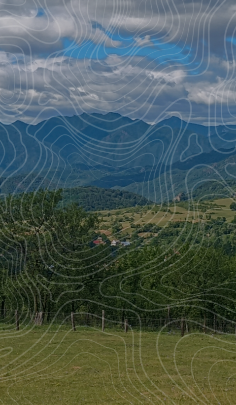 Lotru Mountains in V&acirc;lcea County.