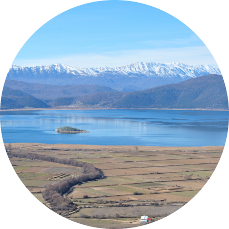 Lake Prespa. 