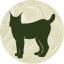 An icon showing the outline of a lynx.