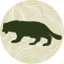 An icon showing the outline of a wolverine. 