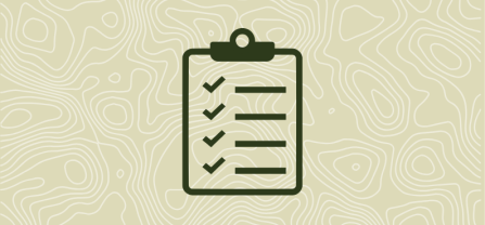 An icon showing a to-do list with tasks ticked. Public Deliverables is written below the icon. 