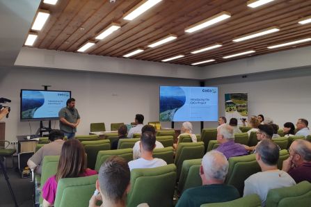 Presentation of the CoCo project at the event "biodiversity and agriculture" in Romania.