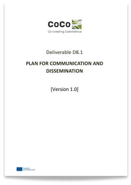 Image poster of Deliverable D8.1 - Communication and dissemination strategy 